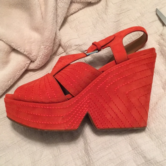 Clergerie Paris Coral Platform Sandals. size 38 (7–US) - Picture 3 of 14